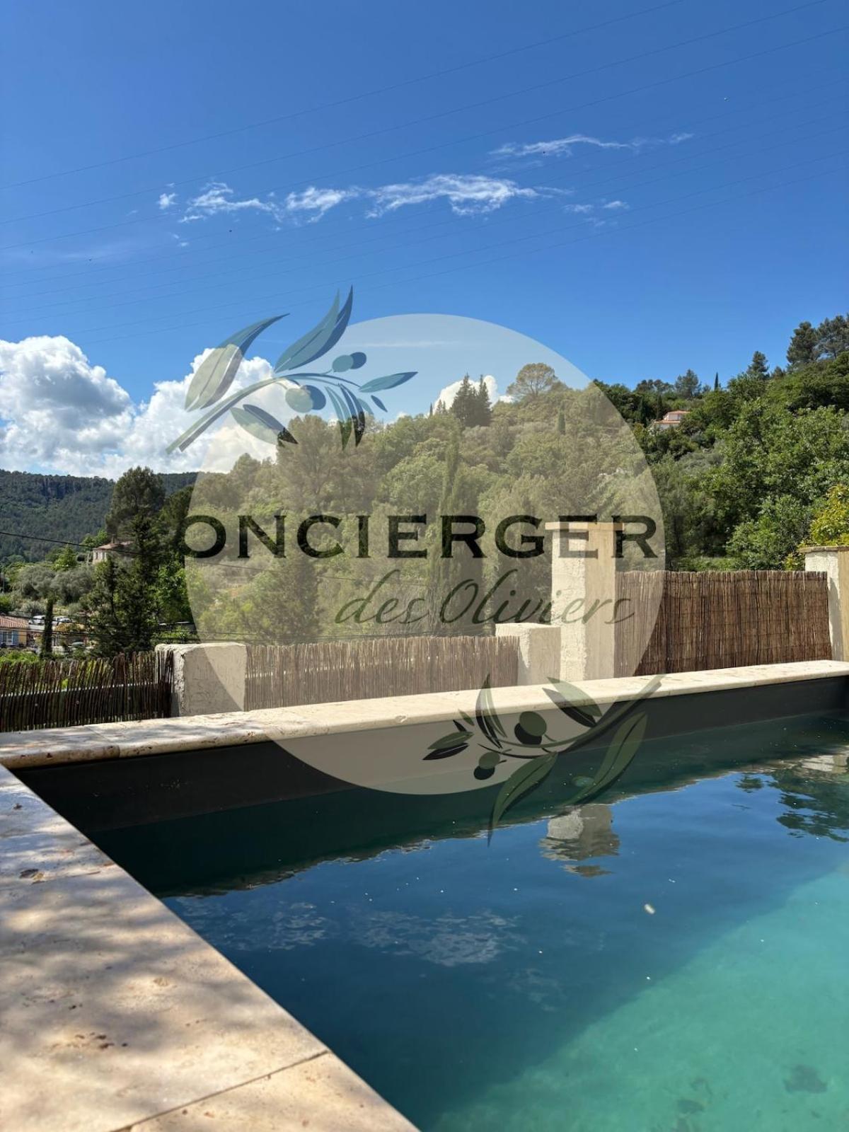 Villa Avec Piscine Belgentier Buitenkant foto